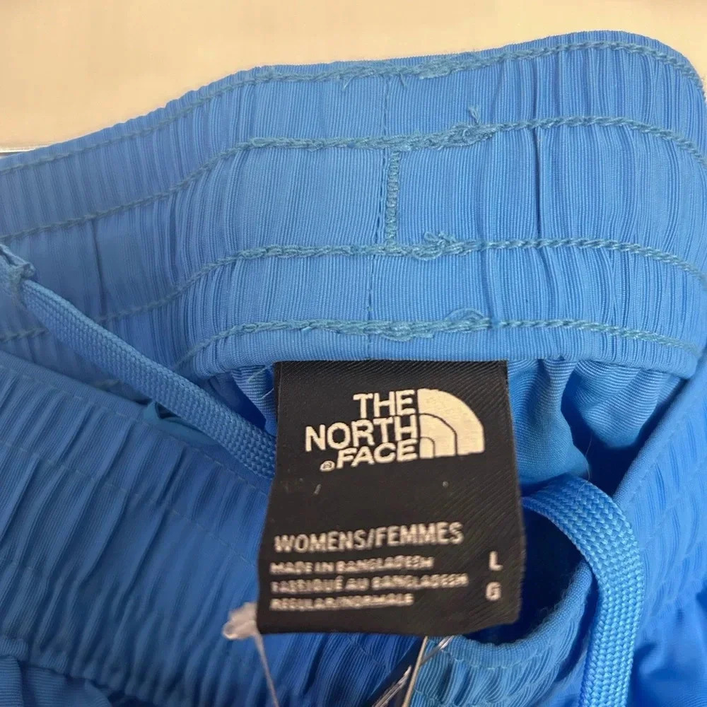 💦”North Face” NWT Women’s Blue Nylon Easy Wind Pant Flashdry w/ Pockets Size L💙 - Picture 8 of 16
